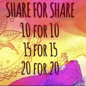 🌹🏳️‍⚧️🇵🇸Stay safe! Share for Share! Please comment to let me know # shared!